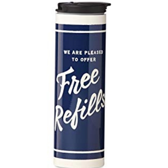 kate spade Other - New in Box | Kate Spade "Free Refills" Tumbler